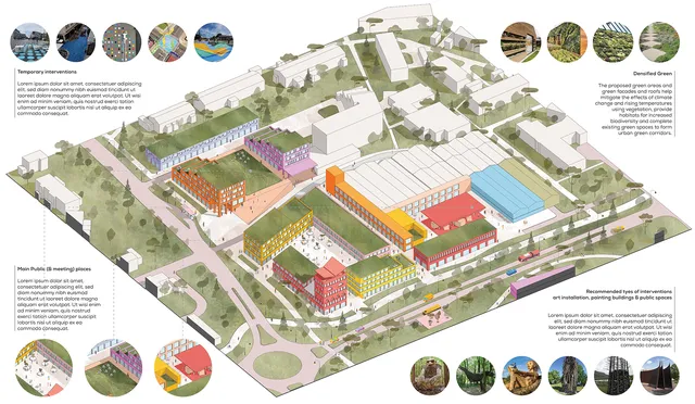 Rescrierea poveștii coridorului urban Tradlyckevagen